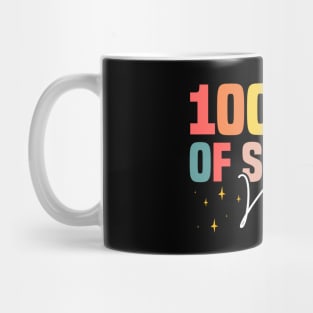 100th Day Of School Vibes - Fun Teachers And Students School Anniversary Mug